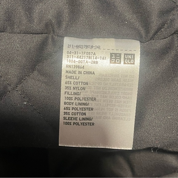 Lot Uniqlo U Padded Shirt Jacket Christophe Lemaire - Picture 9 of 15